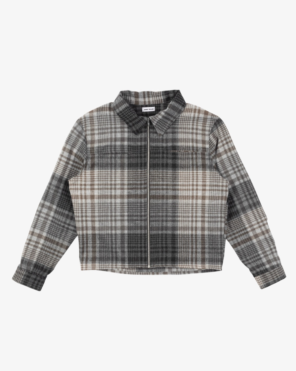 ジャケット・アウター BoTT / ZIP UP FLANNEL SHIRT M_H2_Brushed_Wool_Zip_Jacket_B