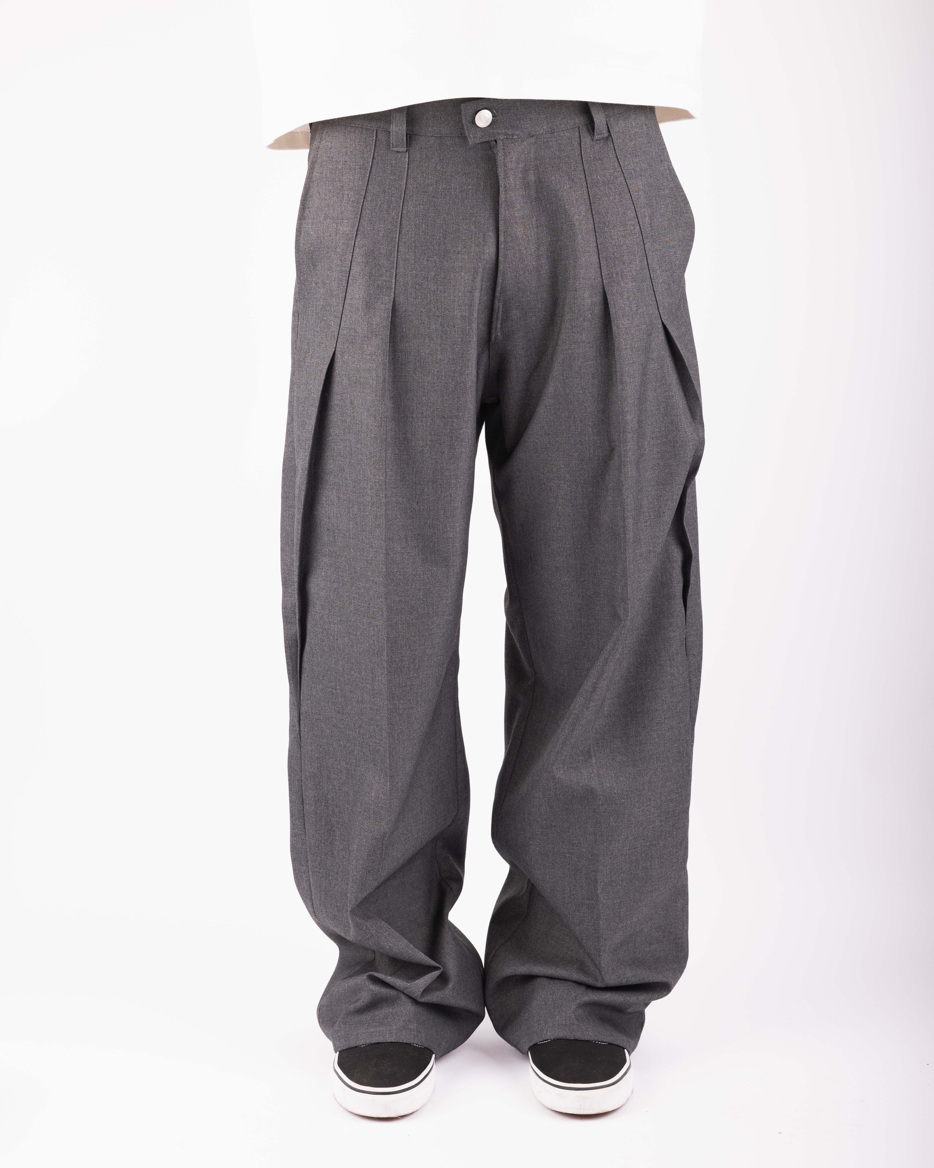 Double Pleated Pants