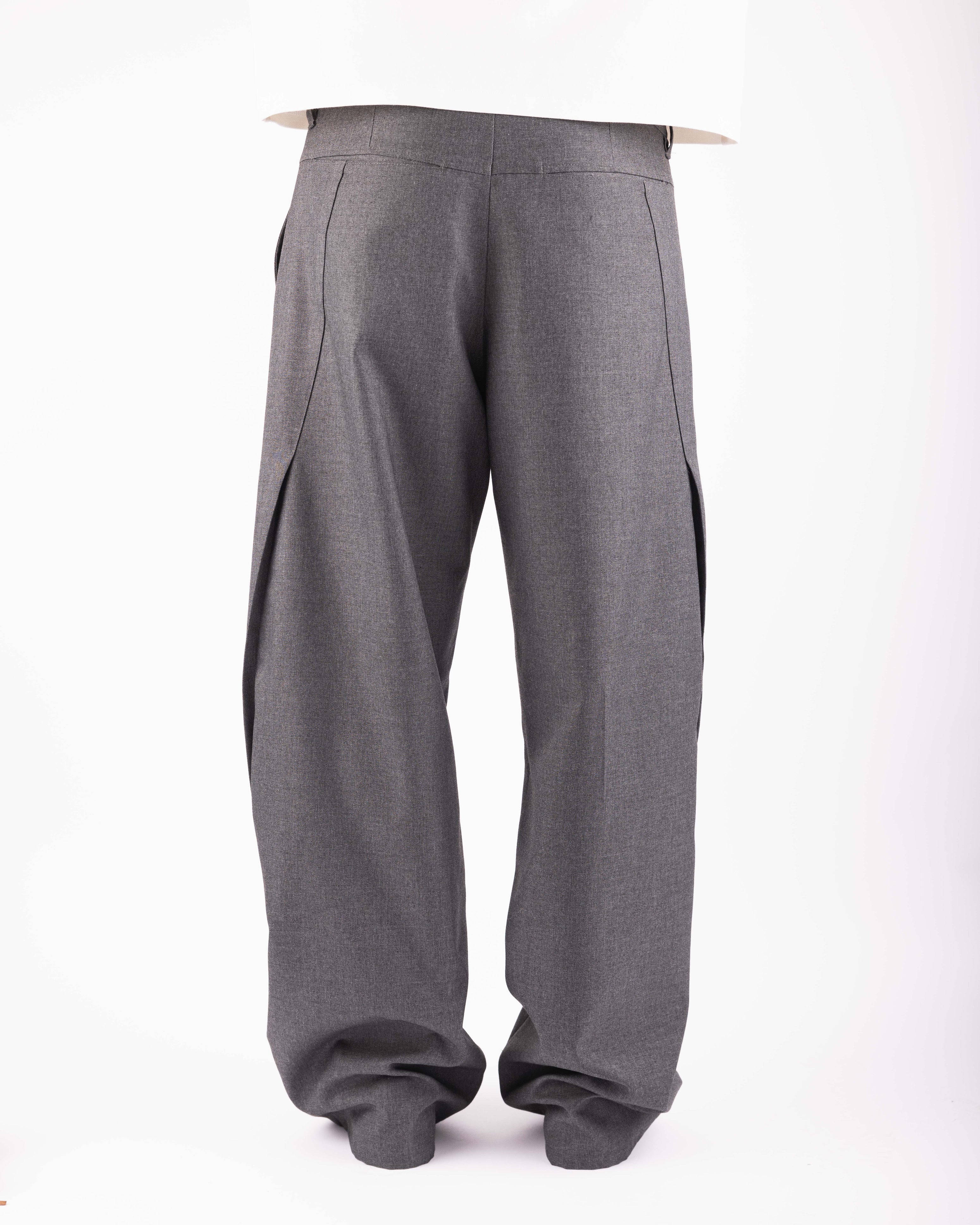 Double Pleated Pants